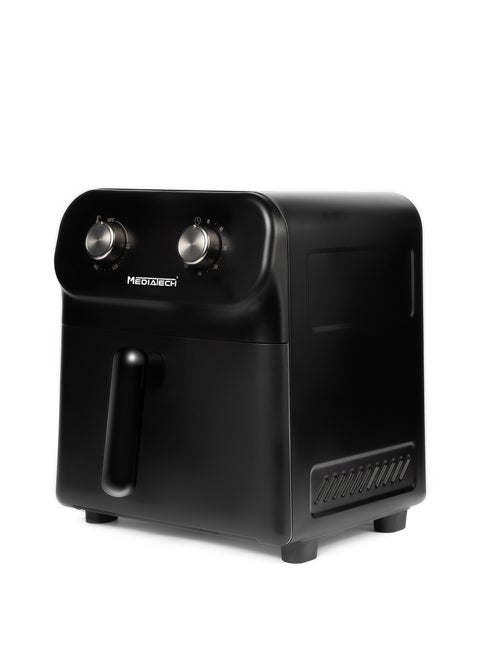 Air Fryer XXL ,6L , 1700 Watt ,Metal Body ,Oil-Less Fryer, Compact Design, Fast Cooking, Crisp Results, Healthy Cooking - MT-AF34M-Black