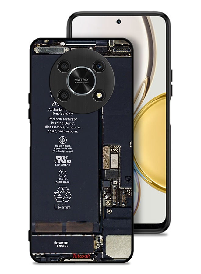 Tolwak Honor X9 5G Protective Case Cover Phone Circuit Pattern - Image 1