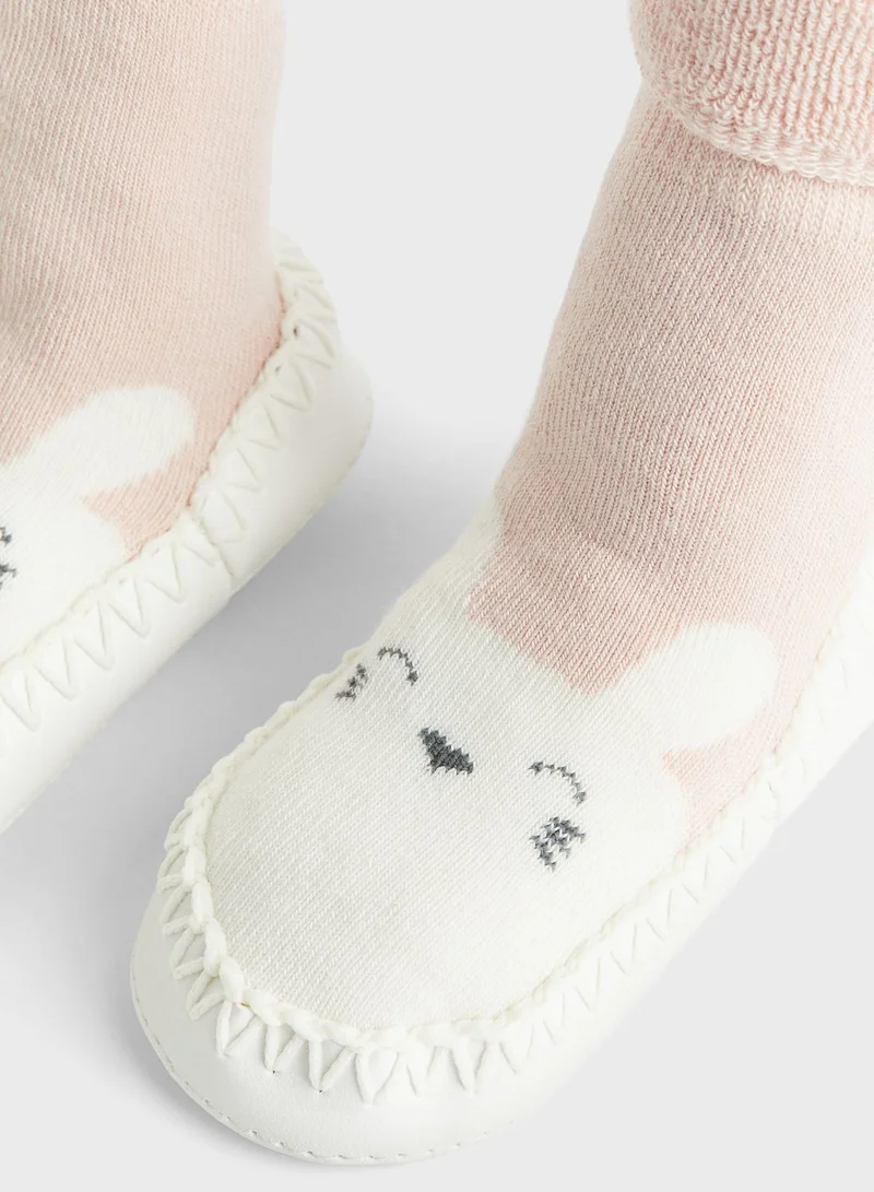 H&M Infant Printed Moccasins