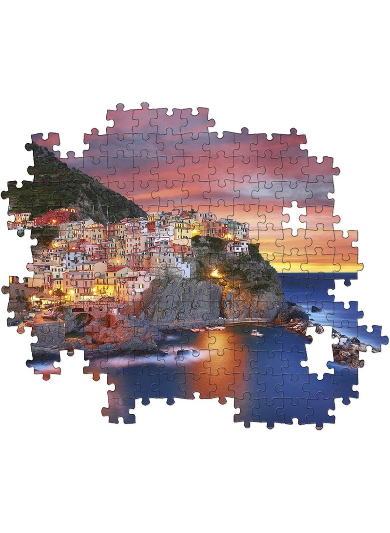 1000 pieces of Twilight Seaside Landscape Puzzle - Creative Design Patterns, Rich and Colorful Art Experience, Suitable for Adults and Children - Image 4
