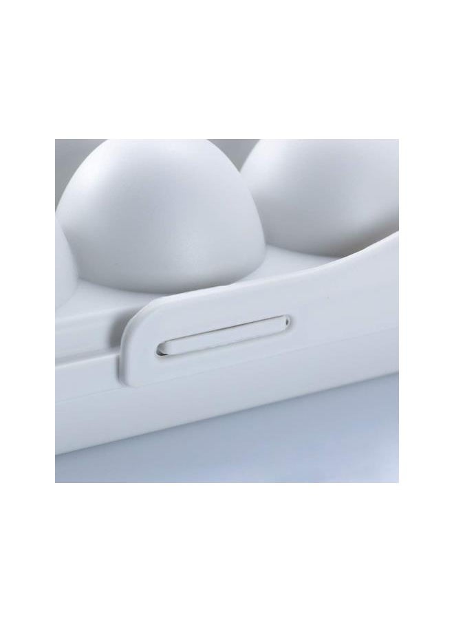 WYBOT - Egg Cartons 2Pcs 12 Grids Egg Holder Egg Storage Box Refrigerator Egg Case Egg Storage Trays Fridge Organizer Deviled Egg Tray Egg Container Egg Cartons Reusable - Image 1
