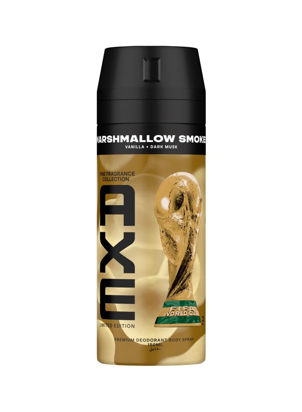 Buy Axe Marshmallow Smoke Limited Edition Deodorant Body Spray Vanilla And Dark Musk Scent Online | 15 Minutes Instant Delivery | Fastest Delivery in Riyadh, and the KSA