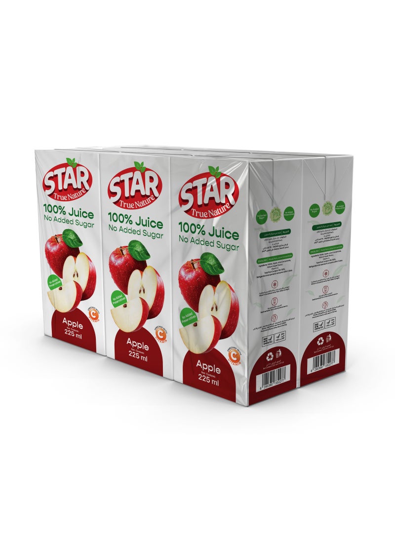 Star Apple 100% Juice Tetra Promo Pack Carbonated Soft Drink - Image 1