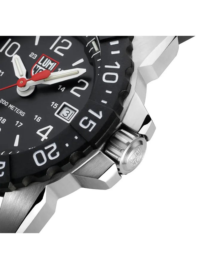 Luminox Men's Analog Round Shape Rubber Wrist Watch XS.3251.CB - 45 Mm - Image 3