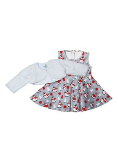 Baby girls dress + short fur jacket set - pzsku/Z84990D2D87F2A8F6CC0BZ/45/_/1725623233/0e28df5b-6768-442f-9186-1b873527d32c