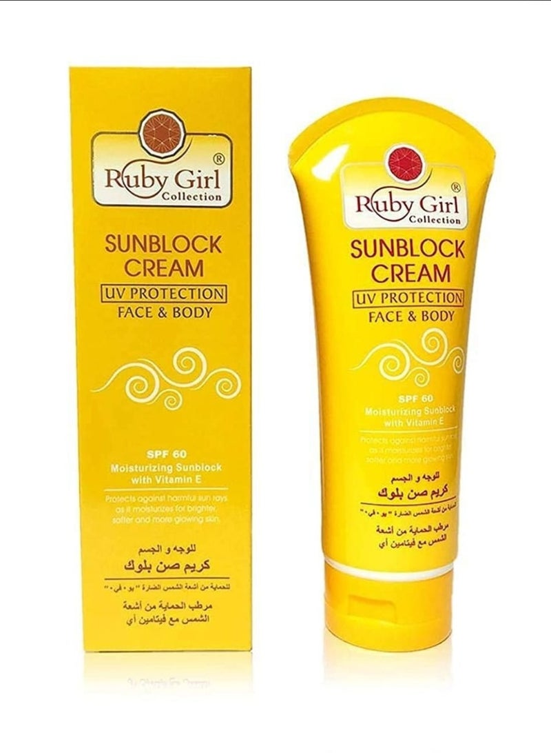 Ruby Ruby Girl Sunblock Cream for Face and Body 