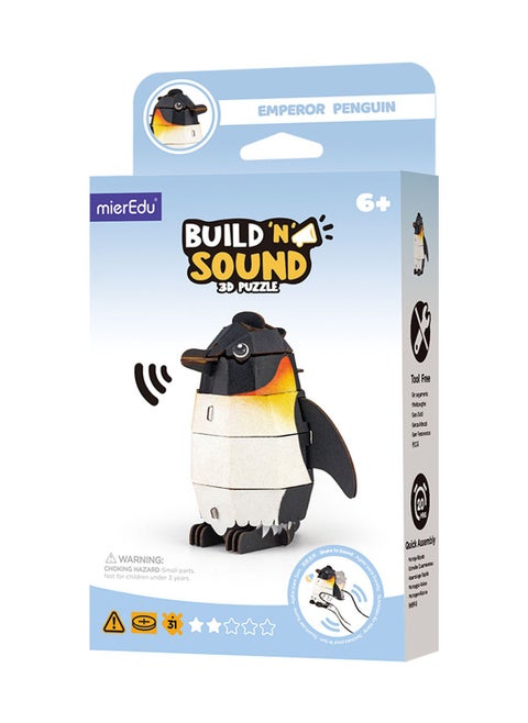 Build 'n' Sound 3D Puzzle Emperor Penguin