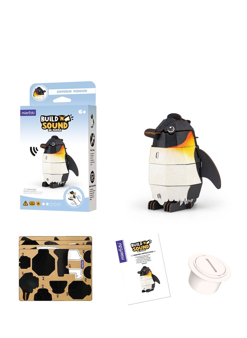 Build 'n' Sound 3D Puzzle Emperor Penguin