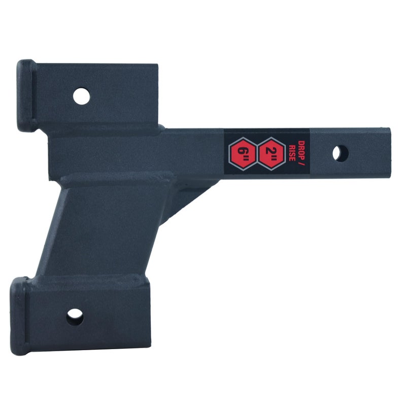 TOPTOW 64085 Trailer Dual Hitch Extender, 2-1/4-inch & 6-1/4-inch Rise/Drop, 2" Receiver, 2-inch Shank, 7500lbs Capacity - Image 5