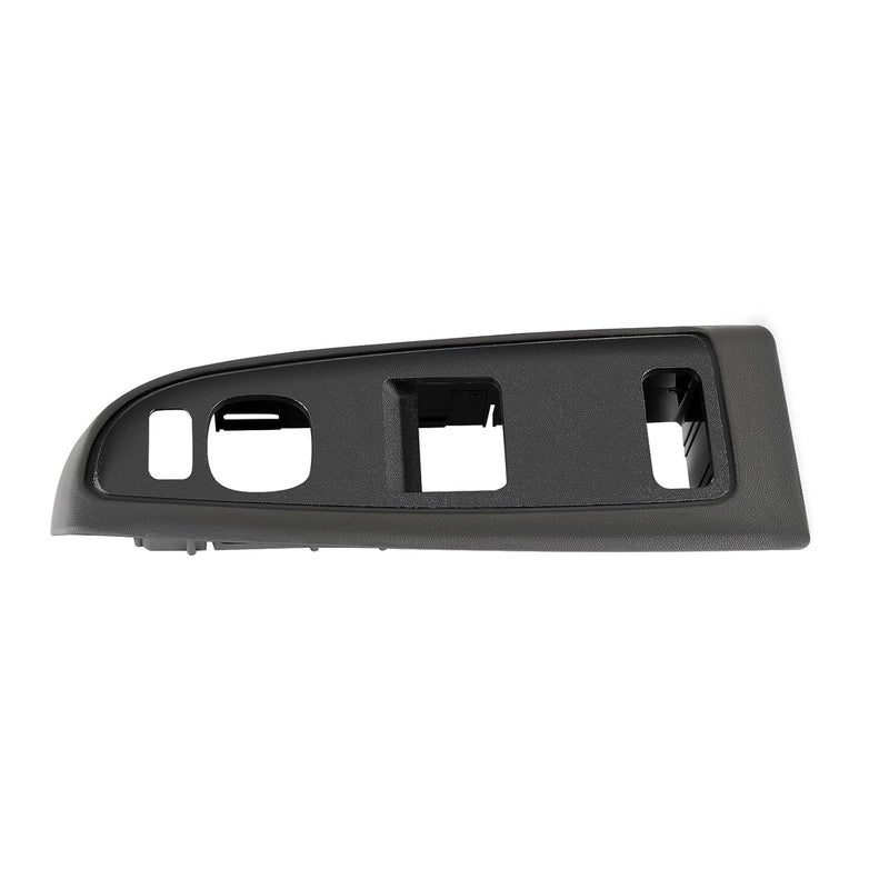cciyu Light Gray and Black Window Switch Bezel for Chevy Silverado and GMC Sierra 2004-2006 - Image 1