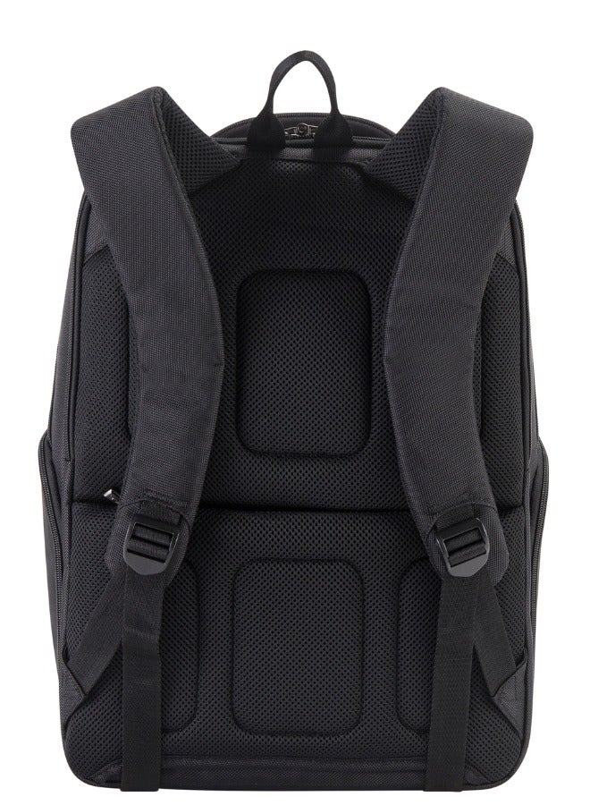 pierre cardin Professional Travel Laptop Backpack, Extensible Business Bag, Water Resistant College Backpack - Image 3