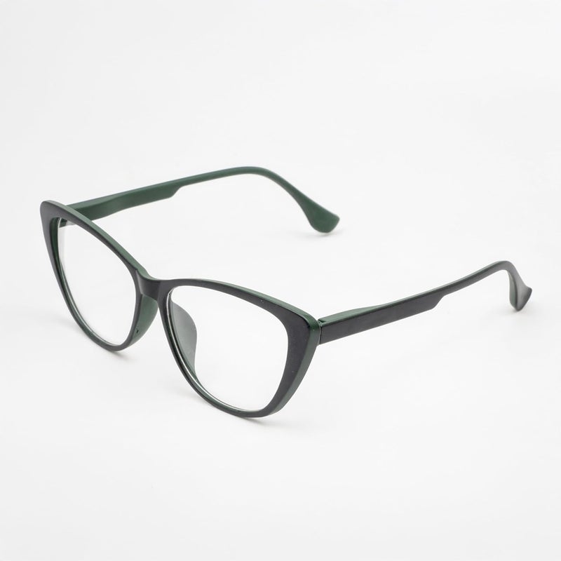 Lens + Lensplus Bigcateye TR Full Rim Eyeglasses with Lightweight Unisex Eyewear for Men & Women | Stylish Computer & Daily Use Frame - Image 2