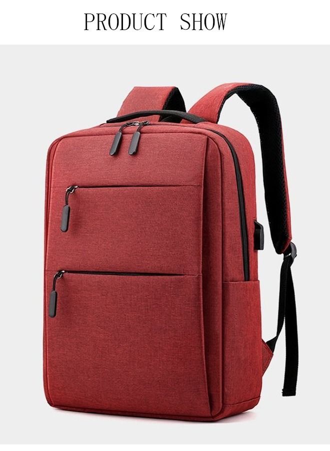 DUNISO Travel Laptop Backpack Business Anti Theft Slim Durable Computer Backpack with USB Charging Port Water Resistant College School Computer Bag Gifts for Men & Women Fits 15.6 Inch Notebook - Image 5