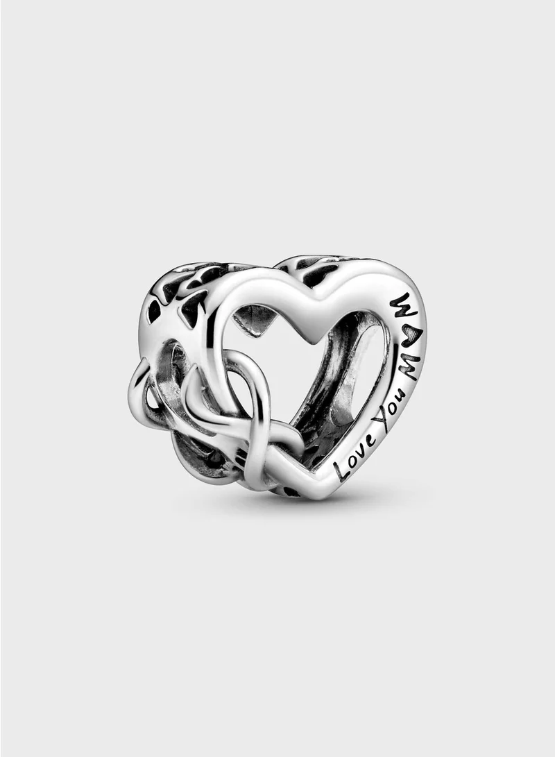 PANDORA Love You Mum Infinity Heart Charm