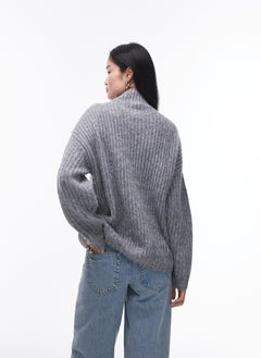 TOPSHOP High Neck Knitted Sweater  - Image 2