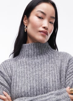 TOPSHOP High Neck Knitted Sweater  - Image 3
