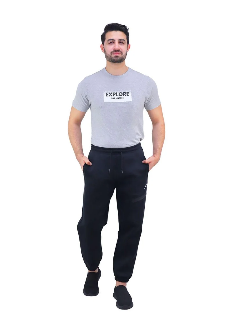 GIORDANO Men's G-Motion Air Double Knit Joggers - Relaxed Tapered Fit