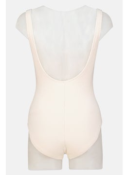 Michael Kors Women Textured Padded One Piece,  Beige  - Image 2