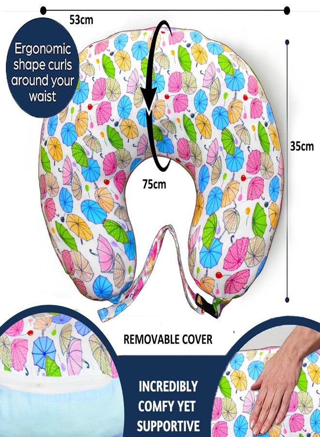 VParents Baby Breast Feeding Pillow, Nursing Pillow, Maternity Feeding Pillow for Mother and New Born Baby (Chunky) - Image 5