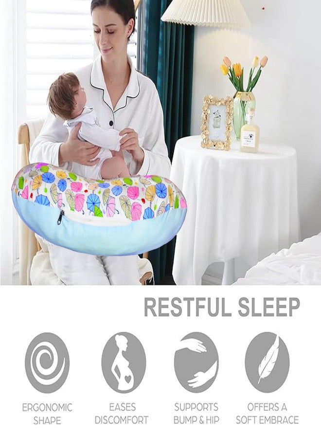 VParents Baby Breast Feeding Pillow, Nursing Pillow, Maternity Feeding Pillow for Mother and New Born Baby (Chunky) - Image 4