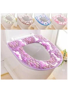 ماركة غير محددة عدد 2 كفر قاعدة التواليت متعدد الرسومات والالوان  - Image 1