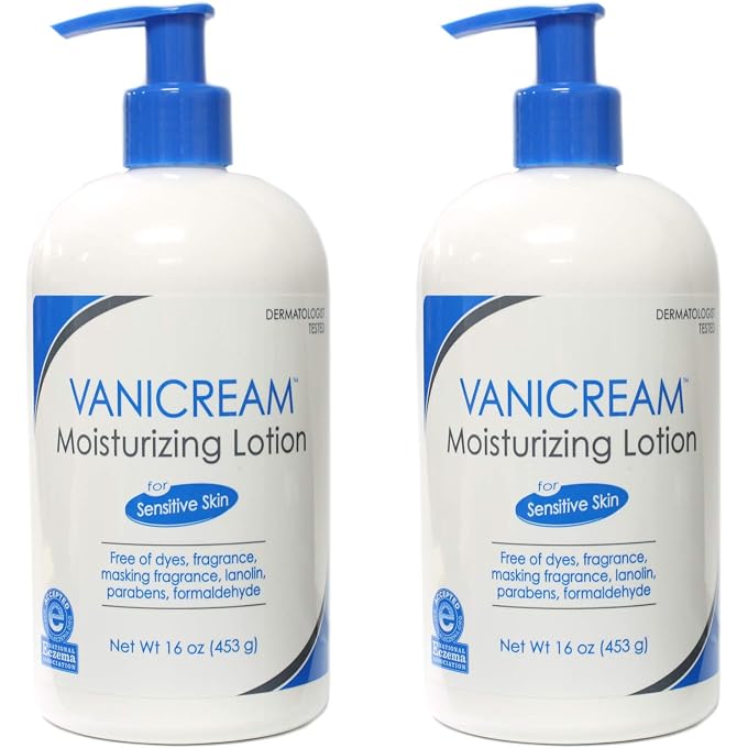 Vanicream Lite Lotion Bottle with Pump 16 Oz (2 Pack) - Image 1