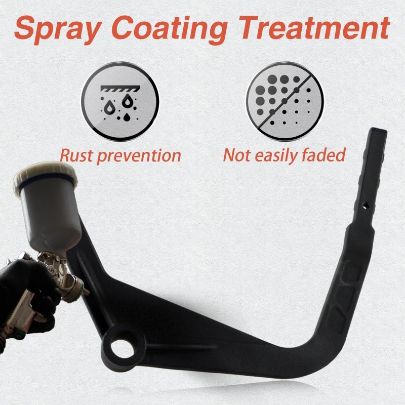 KPALAG Upgrade Stainless Steel Cast Gear Shift Shifter Lever Compatible with Polaris Ranger 1000 2018-2021 Polaris Pro XD 2019-2020 Replace # 5634266-458 5633821-458 (Matte Black) - Image 3