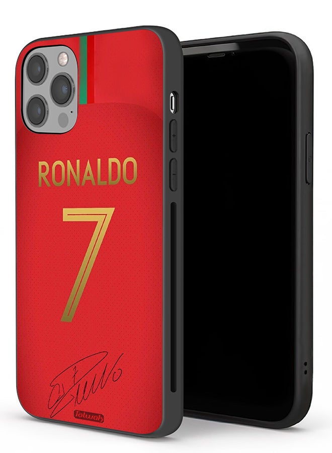 Tolwak Apple iPhone 12 Pro Max Protective Case Ronaldo 7 - Image 1
