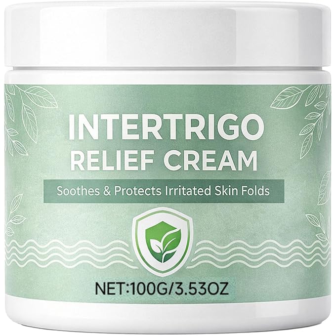 YOOJ Intertrigo Relief Cream, Intertrigo Barrier Cream for Belly Fold, Moisture & Friction Protection Skin Comfort, Fast-Drying Non-Greasy, 3.53 oz (100 g) - Image 1