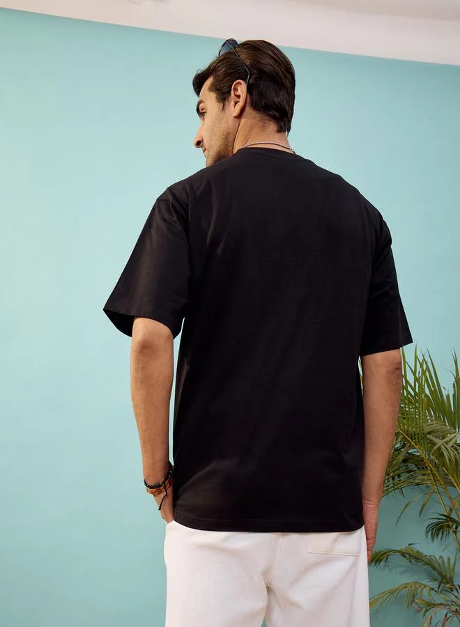 Mascln Sassafras Mascln Sassafras Roman Graphic Print Oversized T-Shirt