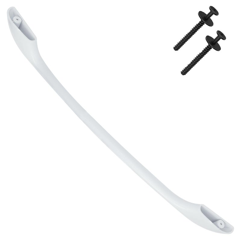 supeiqality 2026 Upgraded 316443601 Oven Door Handle Compatible Frigidaire Kenmore Electrolux Range Oven Stove Handle Replaces AP3906094 PS1147400(Include 2 PC Handle Screws) 2-Year Warranty - Image 2