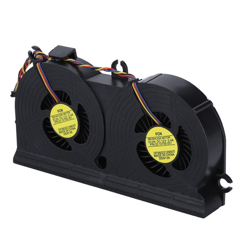 CPU Fan Dual 4Pin Interface with Two Fans - Fast Heat Dissipation CPU Cooling Fan for HP EliteOne 705 G1 800 G1 All-in-One Series - Image 3
