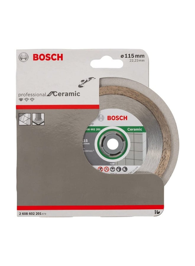 Bosch 2608602201 115mm Ceramic Diamond Cutting Disc - Image 2