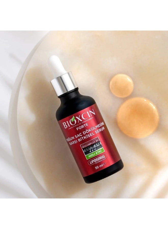 Bioxcin Forte Herbal For Intensine Hair Loss Serum Spray - Image 2