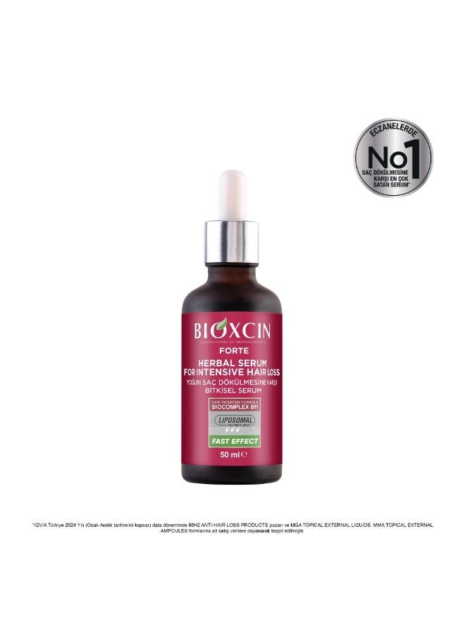 Bioxcin Forte Herbal For Intensine Hair Loss Serum Spray - Image 3
