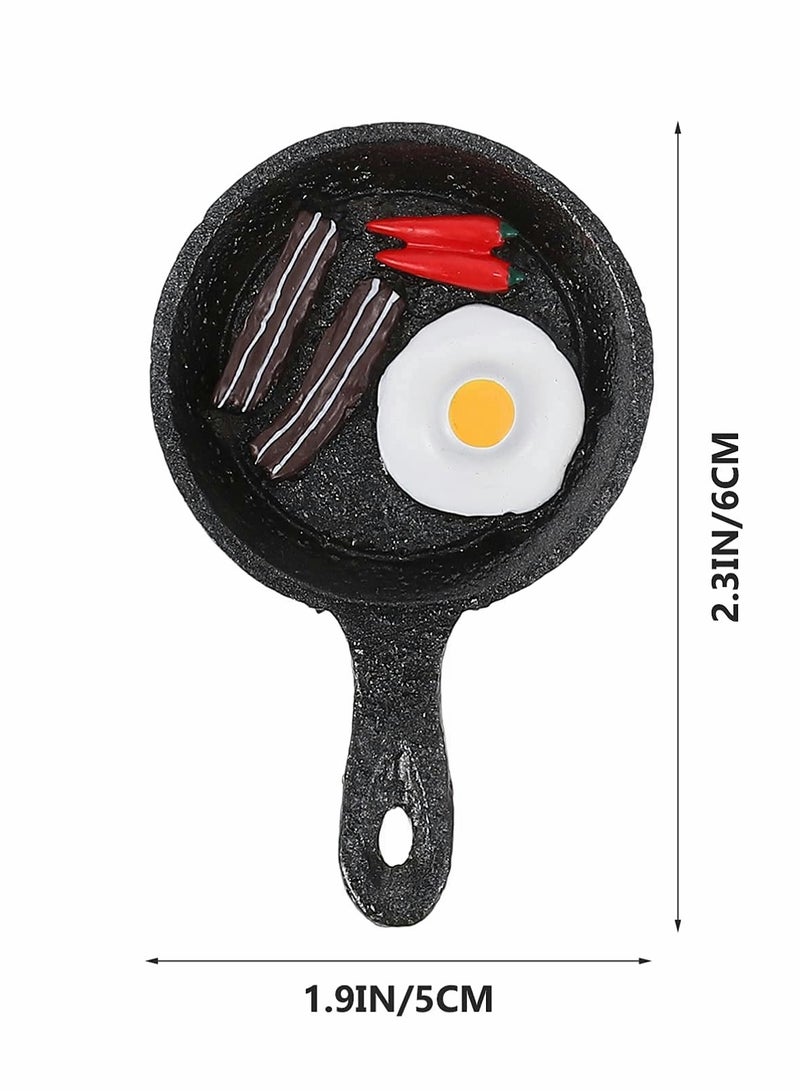 SOLARAE Sure! Here’s a revised title for your product:"Set of 6 Cartoon Resin Fridge Magnets - Fun and Colorful Decorative Magnets for Home and Office Use" - Image 4