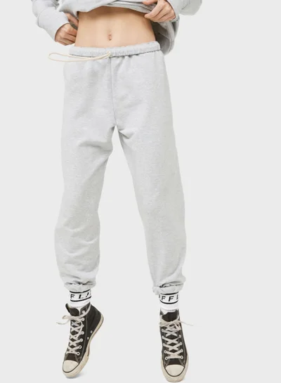 Aerie High Waist Cuffed Sweatpants