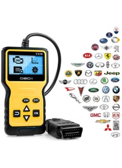 Arabest Car Trouble Code Reader, OBD2 Scanner Engine Diagnostics V310 Car Code Reader and Vehicle Car Engine Trouble Diagnostic Code Scanner Tool for All Cars  - Image 1