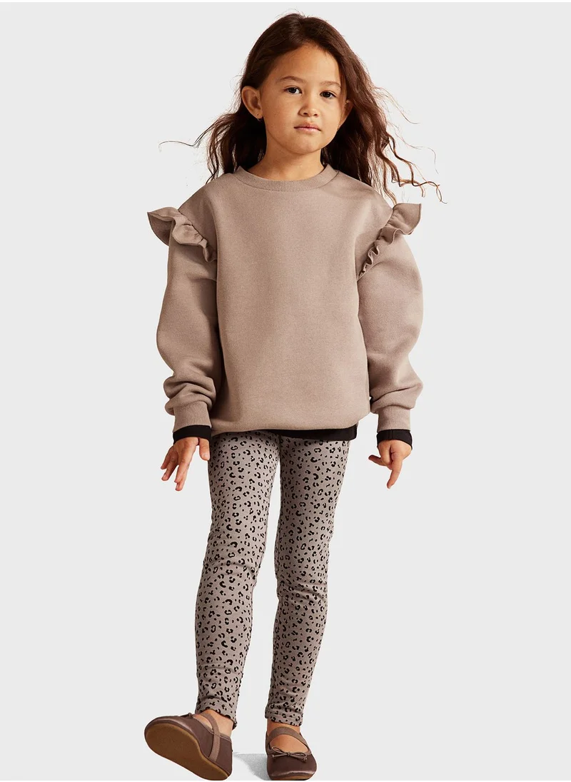 H&M Kids Brushed-Inside Leggings