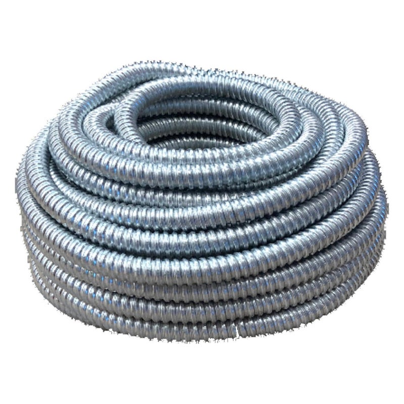 Southwire Woods 55082121 25-Feet 1/2-Inch Alflex-Type RWA Reduced Wall Metal Aluminum Flexible Conduit - Image 2
