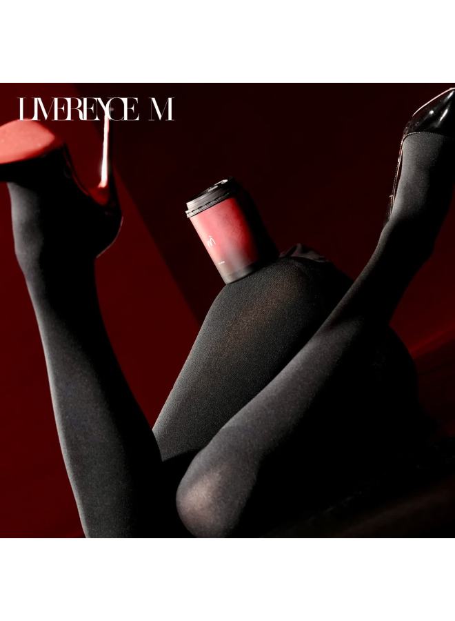 Limerence M Laimi Runsi Autumn Winter Warm Fleece Thick High Waist One-line Crotch Pantyhose Black 1 Pair M - Image 4