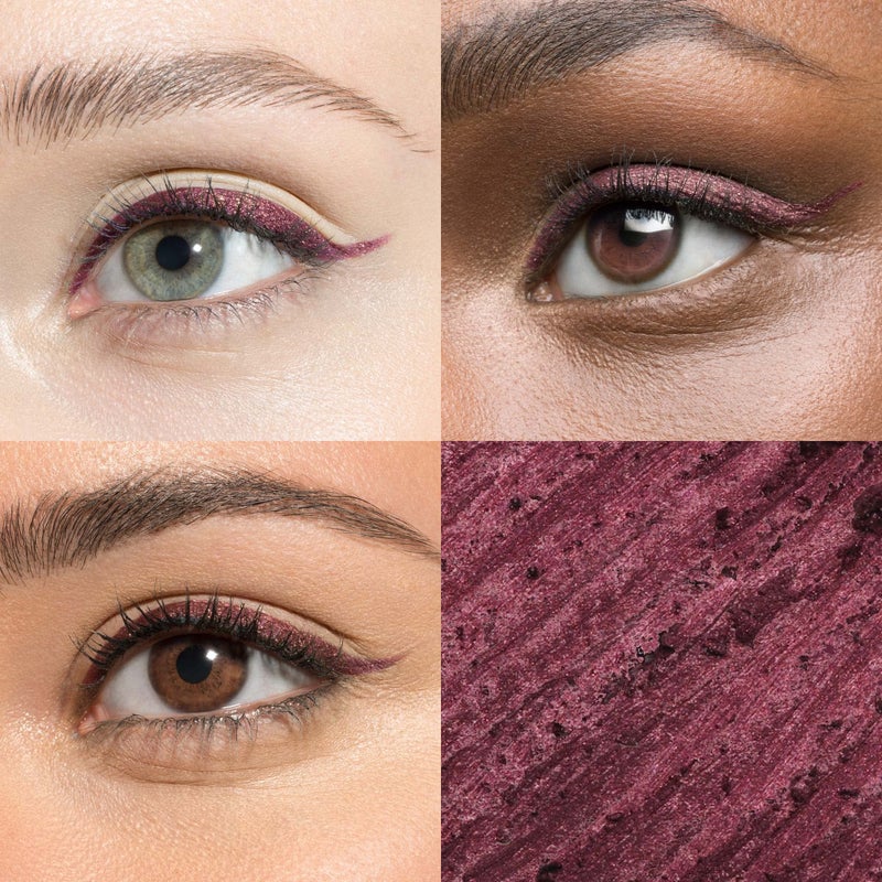 Julep When Pencil Met Gel Sharpenable Multi-Use Longwear Eyeliner Pencil - Fig Shimmer - Transfer-Proof - High Performance Liner - Image 2