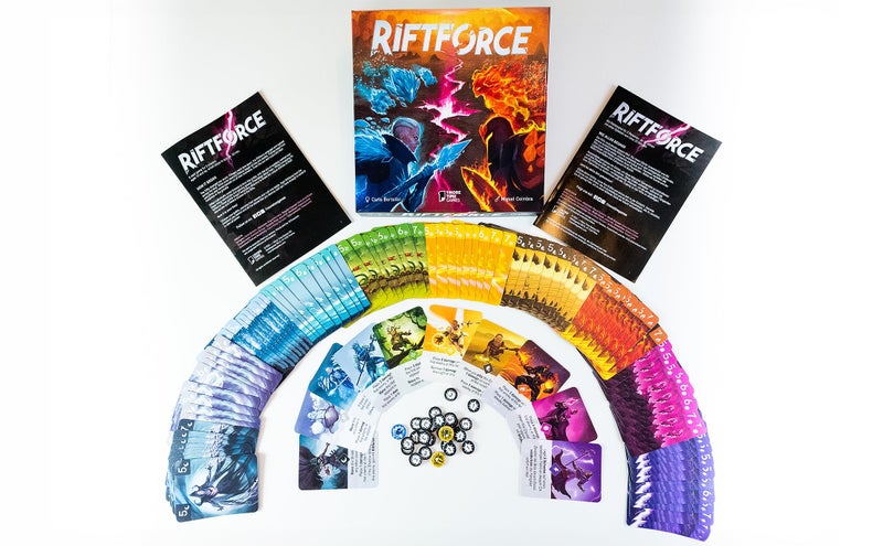 Capstone Games Riftforce Strategy Board Game for 2 Players | Competitive Elemental Duels with Asymmetric Factions, Tactical Depth & Replay Value, Fantasy Tabletop Game | Ages 10+ | 30â€“45 Min Playtime - Image 2