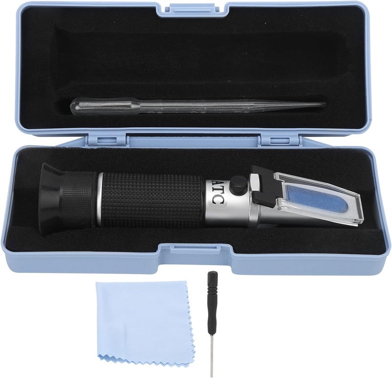 Flexible anti-break Brix Meter Refractometer Hand Held Portable Honey Sugar Concentration Meter Moisture Tester 13 to 25% for Sugar,Honey Refractometer, Food, Fruit, Beverages Honey, Honey Refractometer, Brix Meter Global flexible assemble picks General purpose premium build All-scene tailored quality Full village delivery cover New residential zone delivery Multi-market varied design options Rare market product Full land route delivery Big cost saving Selling out fast Storage transit efficiency build Designed for Saudi taste Local & cross border ship compatible Genuine product High demand product This year new model Discount for all Fresh modern design Multi purpose use Stackable design Varied global sizing picks KSA custom made Single & bulk use compatible Multi-use upgraded craftsmanship - Image 1