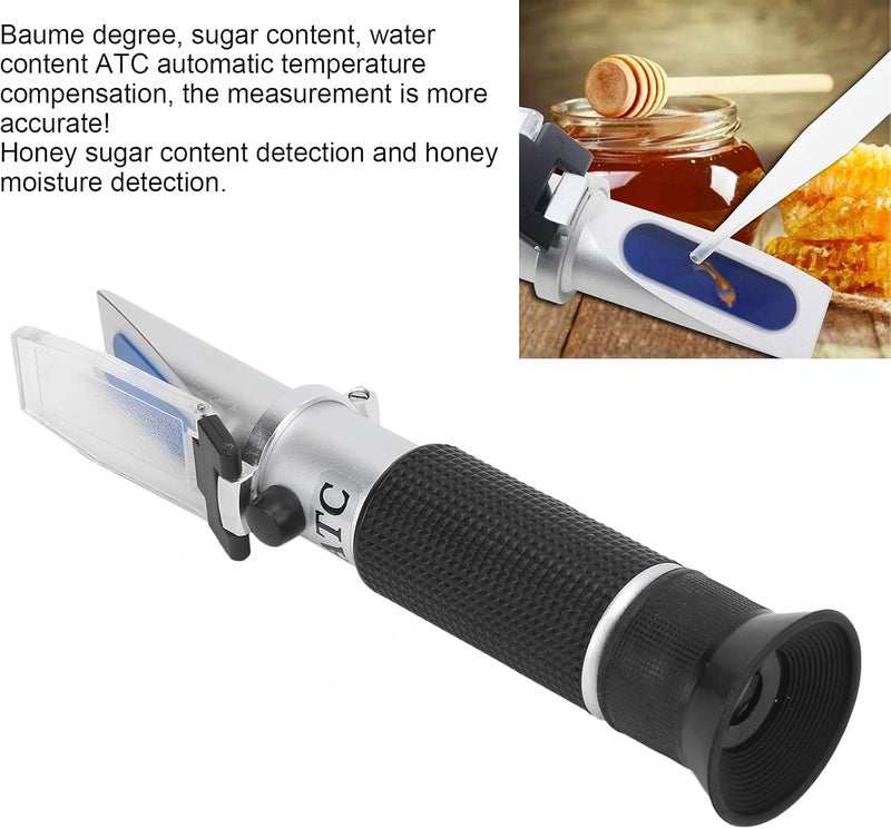 Flexible anti-break Brix Meter Refractometer Hand Held Portable Honey Sugar Concentration Meter Moisture Tester 13 to 25% for Sugar,Honey Refractometer, Food, Fruit, Beverages Honey, Honey Refractometer, Brix Meter Global flexible assemble picks General purpose premium build All-scene tailored quality Full village delivery cover New residential zone delivery Multi-market varied design options Rare market product Full land route delivery Big cost saving Selling out fast Storage transit efficiency build Designed for Saudi taste Local & cross border ship compatible Genuine product High demand product This year new model Discount for all Fresh modern design Multi purpose use Stackable design Varied global sizing picks KSA custom made Single & bulk use compatible Multi-use upgraded craftsmanship - Image 5