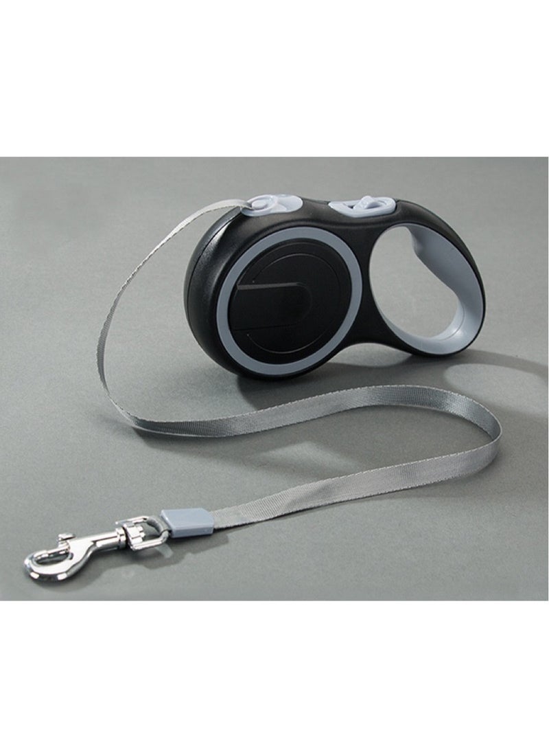 Automatic Retractable Leash Grey/Black 3 Meters Suitable For 0-15 KG - pzsku/Z849B0AF2200697F8B32BZ/45/_/1697634352/4f05d369-a14a-47b6-8cec-174ab3e4a578