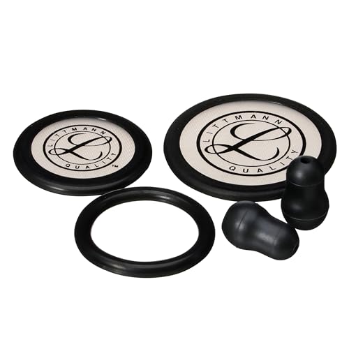 Littmann 3M Littmann - stock code 70201174557 Littmann Stethoscope Spare Parts Kit, Classic III and Cardiology IV, Black, 40016 - Image 2