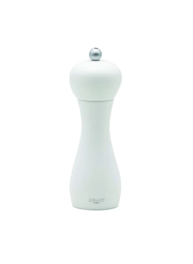 بيسيتي مطحنة ملح "ريميني" ابيض مطفي ارتفاع 18 سم