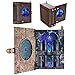 CCCDF Magic Book Nook Kit DIY Miniature Dollhouse Booknook Kit Bookend Bookshelf Insert Decor with LED Light for Teens and Adults Circle of Magic - Image 2