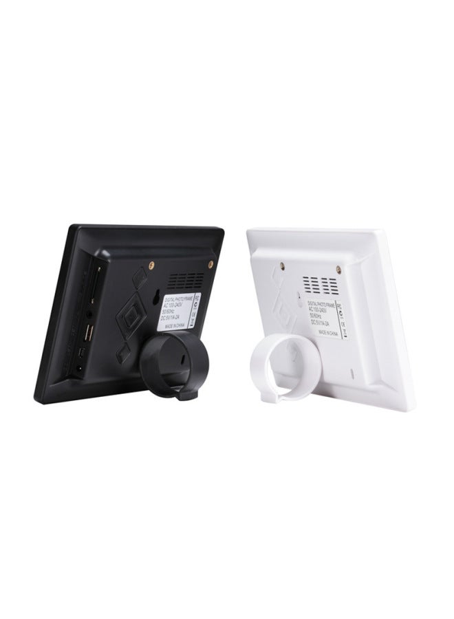 7 Inch LED Digital Photo Frame Electronic Photo Album HD Advertising Machine Home Wedding Birthday Corporate Electronic Gift-Color:White + Human Induction  - Image 2